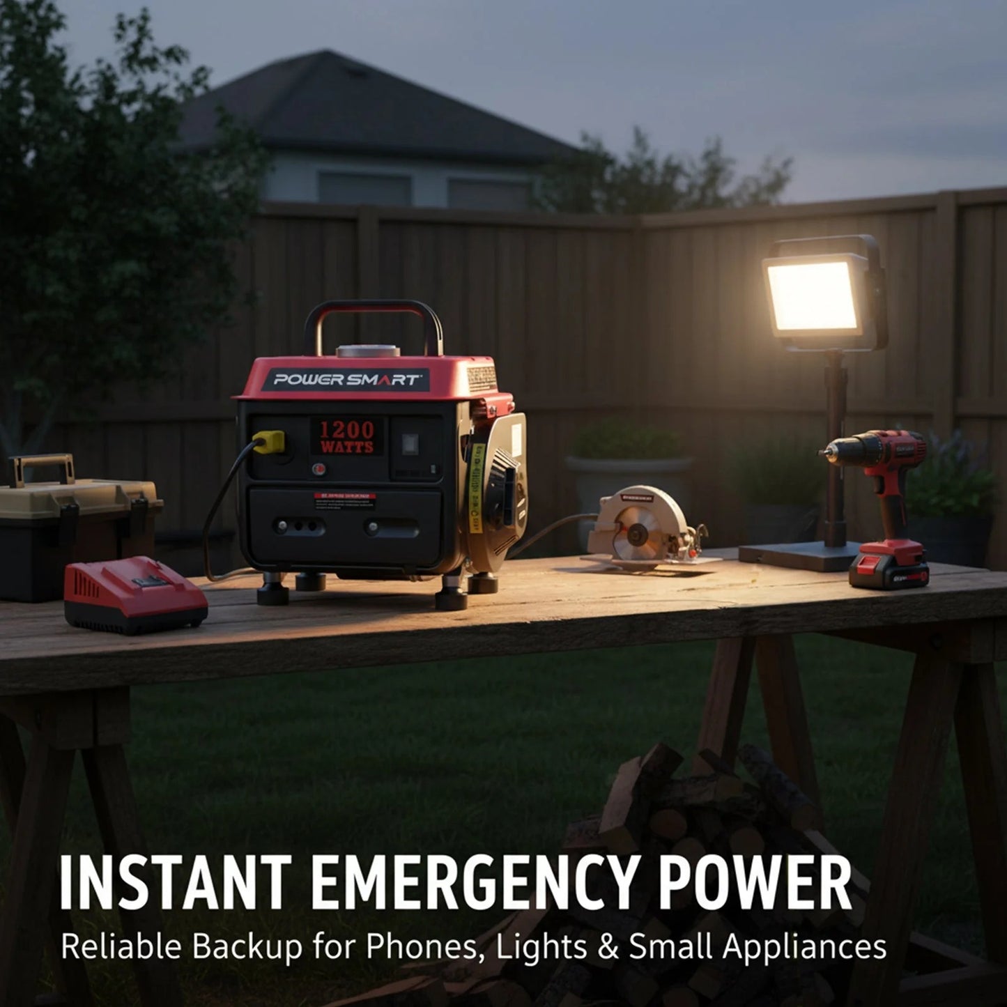 PowerSmart 1200W 2-Stroke Generator PS50/DB5010 product image 4