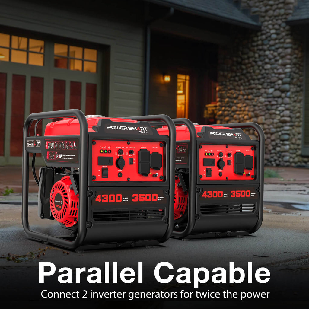 PowerSmart 4300W Open Frame Gas Inverter Generator DB5041 product image 8