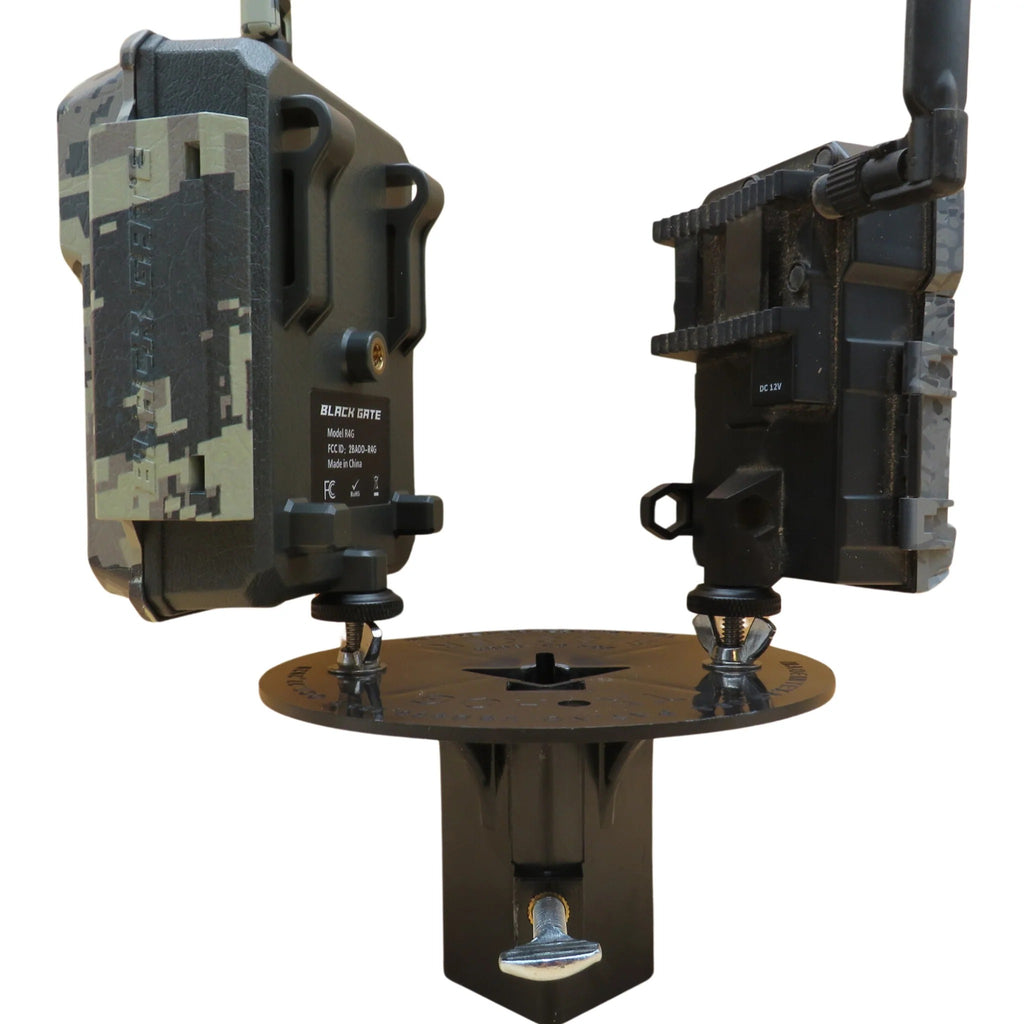 ShopThermalOptics Patented T-Post Mount for 2 Trail Cameras — No Arms product image 4