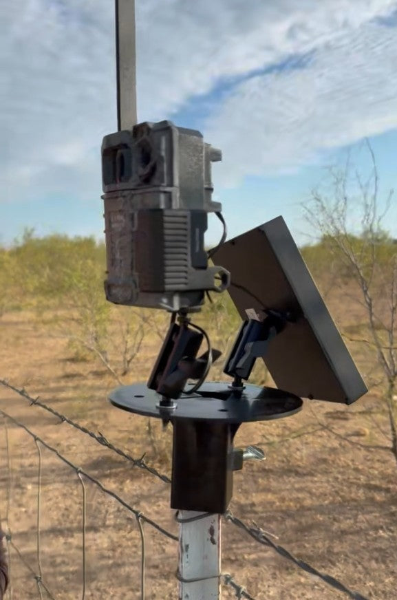 ShopThermalOptics Patented T-Post Trail Camera Mount w/ 2 Articulating product image 2