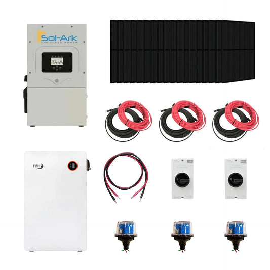Sol-Ark Complete Hybrid Solar Kit - Sol-Ark 15K Hybrid Inverter - 15kW product image 1