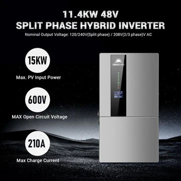 SunGold 11.4KW Split Phase Hybrid Inverter product image 2