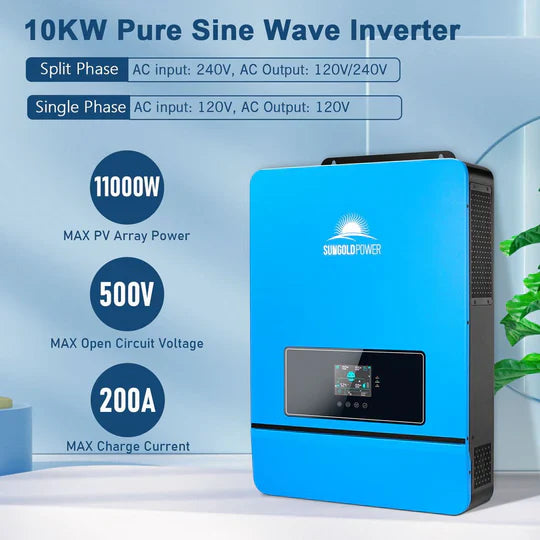SunGold Power 10KW 48V Split Phase Solar Inverter product image 2