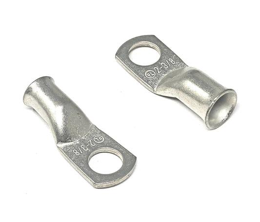 WindyNation 2 Gauge (AWG) Copper Cable Lug Ring Terminals product image 1