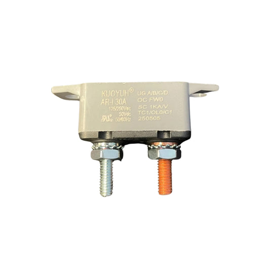 WindyNation 30-Amp or 50-Amp 12 Volt Automatic Reset Circuit Breaker product image 1