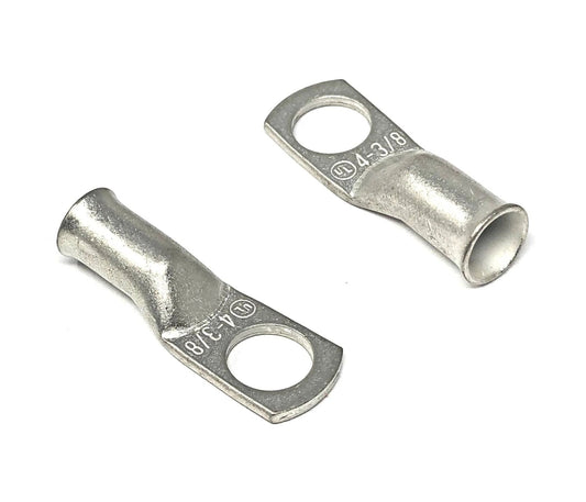 WindyNation 4 Gauge (AWG) Copper Cable Lug Ring Terminals product image 1