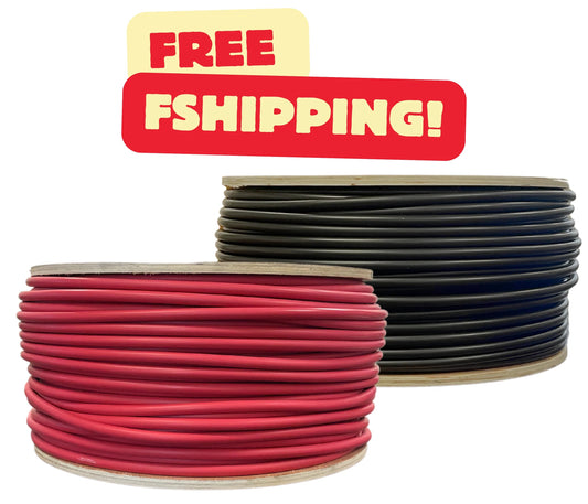 WindyNation 500 Foot Spool 10 Gauge 10 AWG Solar Panel Extension Cable product image 1