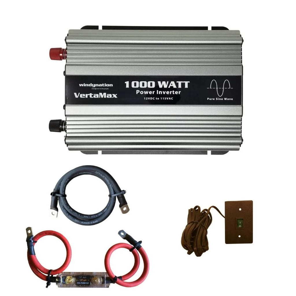 WindyNation VertaMax 1000 Watt 12 Volt Pure Sine Wave Power Inverter product image 5