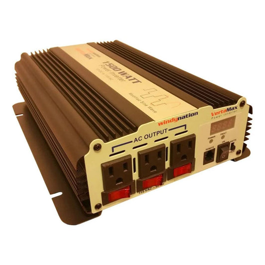 WindyNation VertaMax 1500 Watt Modified 12V Power Inverter product image 1