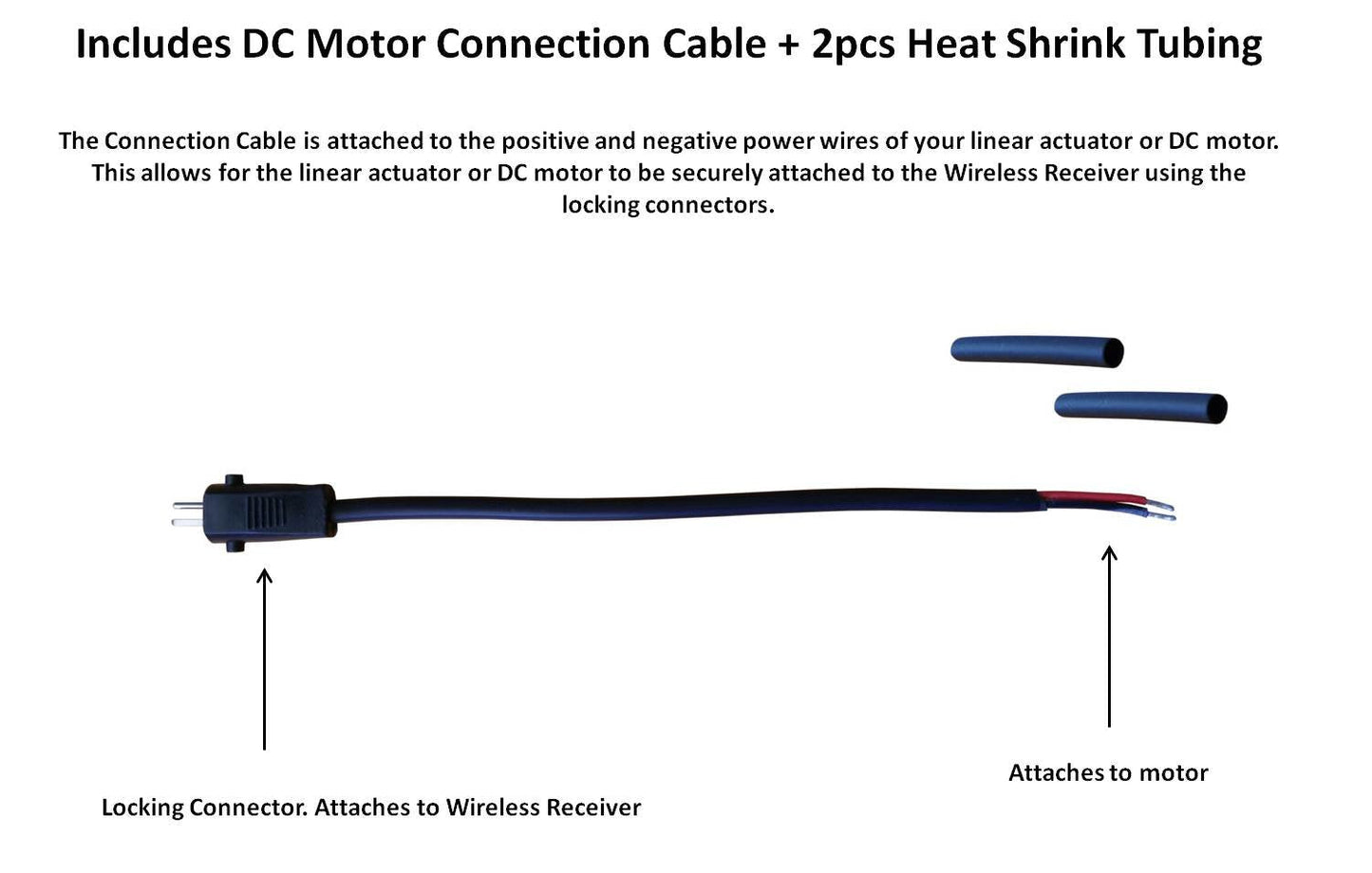 WindyNation Linear Actuator or DC Motor Power Supply + DPDT Wireless